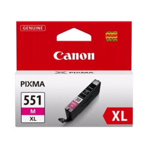 Tinteiro Original Canon CLI-551M XL Alta Capacidade Magenta