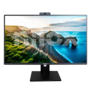 Monitor Nilox 23.8" Led Full HD 75Hz 4ms Hdmi Vga Com Webcam Rotação Multimédia Preto