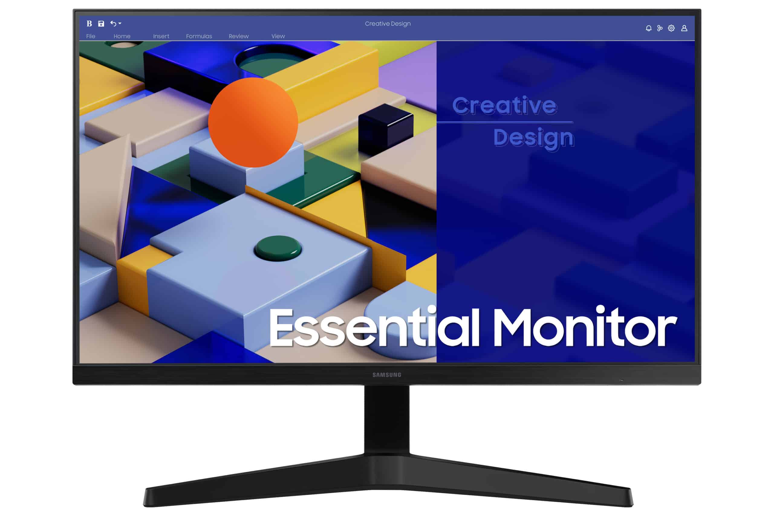 Monitor Samsung S24C314EAU 24" Full HD Preto - Image 2