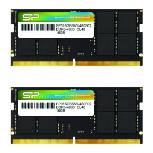 Memoria So-Dimm Silicon Power 32Gb Ddr5 4800Mhz  ( 2 x 16Gb) CL40