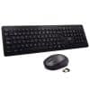 Conjunto Teclado + Rato Ewent Wireless PT Preto