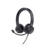 Auscultadores Trust HS-201 USB  com Microfone USB Preto