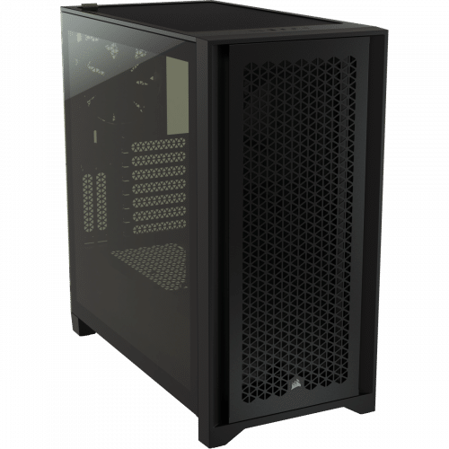Caixa Corsair Crystal 4000D Airflow Mid-Tower Preta - Image 9