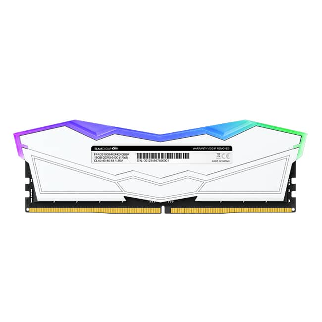 Memoria Dimm Team Group Kit 32GB (2 x 16GB) DDR5 6000MHz Delta RGB Branco - Image 5