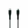 Cabo USB 2.0 Aisens A107-0350 USB Tipo-C Macho - Micro Usb até 15W 60Mbps 2m Preto