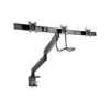 Suporte para 3 Monitores Gembird Ajustável e facilidade de Movimento suporte até 27" e 7 Kg