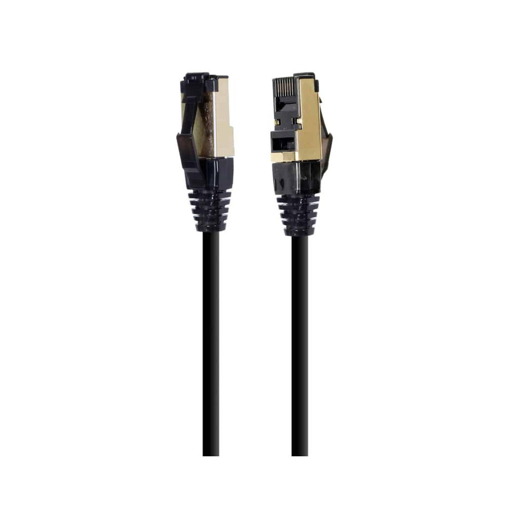 Cabo Rede Gembird Cat 6A LSZH 2 Metros Preto