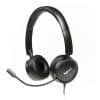 Headphones iggual Dual Tech com Microfone USB + 3.5mm Pretos