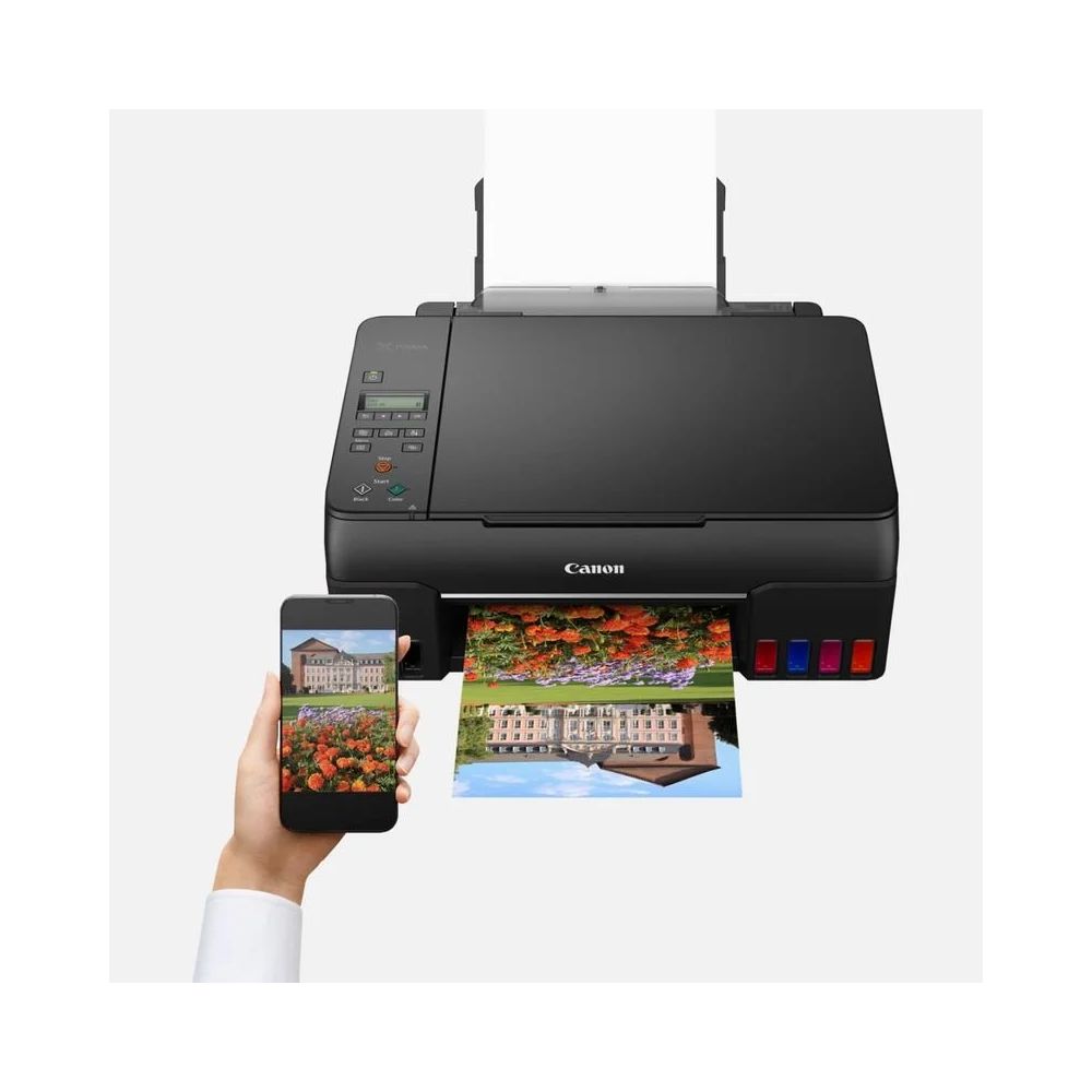 Impressora Multifunções Recarregável Canon PIXMA G650 MegaTank WiFi Preta - Image 4
