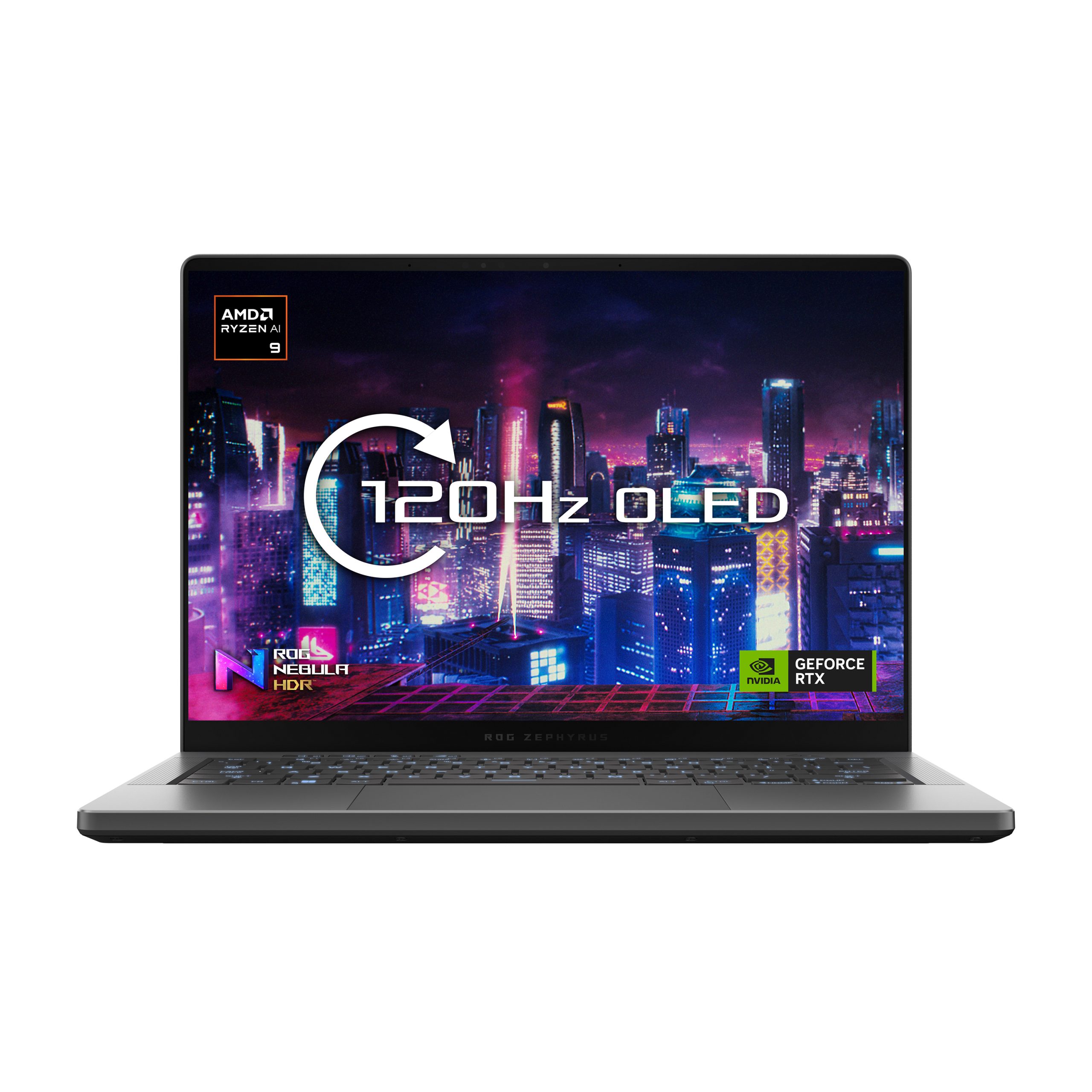 Portátil Asus Rog Zephyrus G14 AMD Ryzen 9 8945HS 32Gb 1Tb 14" 3K Oled RTX 4070 8Gb Win11 Home
