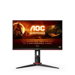 Monitor AOC Gaming Q24G2A/BK 24" QHD 165 Hz 1 ms - HDMI + DisplayPort Multimédia