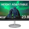 Monitor Acer CB242YD5bmiprcx 23.8" FullHD IPS 100Hz 1ms 250nits WebCam Adaptive Sync