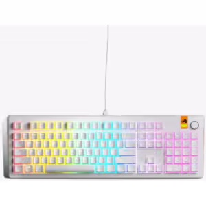Teclado Mecânico Glorious GMMK 3 HE 100% Branco Fox HE