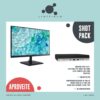 ShotPack Computador Desktop HP 600 G3 Recondicionado + Monitor Acer 23.8″