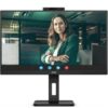Monitor Professional AOC Q27P3QW 27" QHD Webcam Multimídia Regulável em altura 