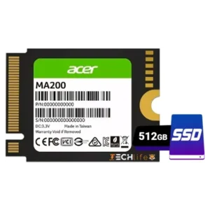 Disco Acer SSD MA200 512Gb NVMe PCIe 4x4 M.2 2230