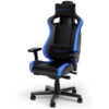 Cadeira noblechairs EPIC Compact - Preto, Carbono e Azul