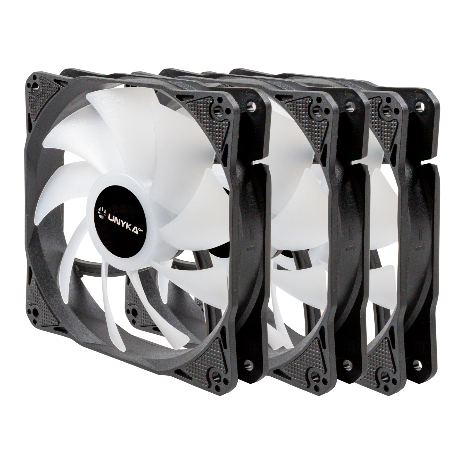 Dissipador Liquido Unykach Aquastorm 360 3 Ventiladores de 120mm RGB Visualização Temperatura CPU Tubo de 380mm