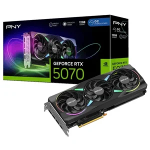 Placa Gráfica PNY GeFocer RTX 5070 12GB Epic OC GDDR7