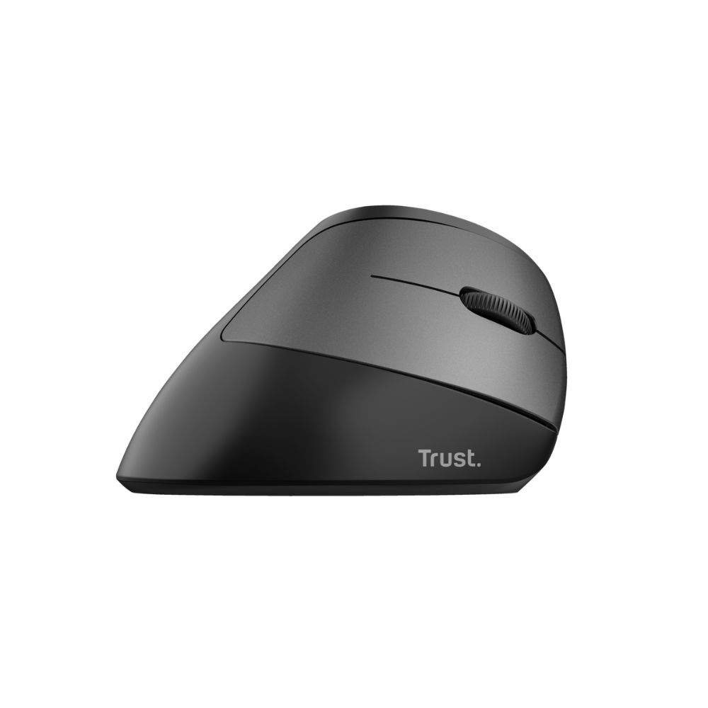 Rato Ergonomico Trust Bayo Tecnologia Silent Click - 6 Botões - Bateria recarregavel por USB-C - Preto - Image 6