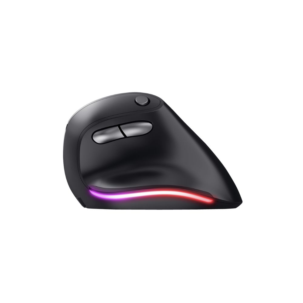 Rato Ergonomico Trust Bayo Tecnologia Silent Click - 6 Botões - Bateria recarregavel por USB-C - Preto - Image 2