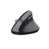 Rato Ergonomico Trust Bayo Tecnologia Silent Click - 6 Botões - Bateria recarregavel por USB-C - Preto