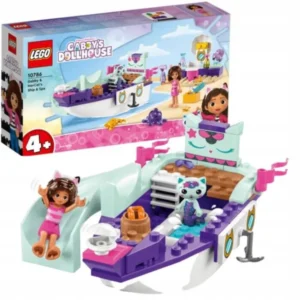 LEGO Casa Das Bonecas de Gabby: Navio e Spa com Gabby e Sereigata - 10786