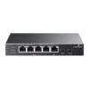 Switch TP-Link 5 Portas Gigabit PoE+ 1 Porta PoE++ 4 Portas PoE+ Out