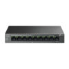 Switch de Rede TP-Link LiteWave 9 Portas Gigabit 8x PoE+