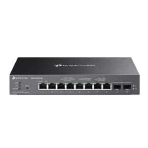 Switch TP-Link Omada 8 Portas 2.5GBASE-T e 2 Portas 10GE SFP+ Smart Switch com 8 Portas PoE+