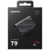 Disco SSD Externo Samsung T9 1TB USB 3.2 Gen 2x2 Preto