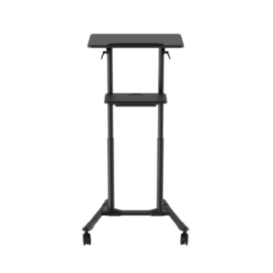 Suporte de Palestra e projetor Gembird TVS-DESK-01-BK com rodas