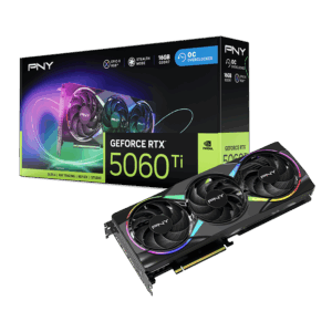 Placa Gráfica PNY GeForce RTX 5060 Ti OC 16GB GDDR7