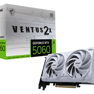 Placa Gráfica MSI RTX 5060 Ventus 2X OC White 8GB GDDR7