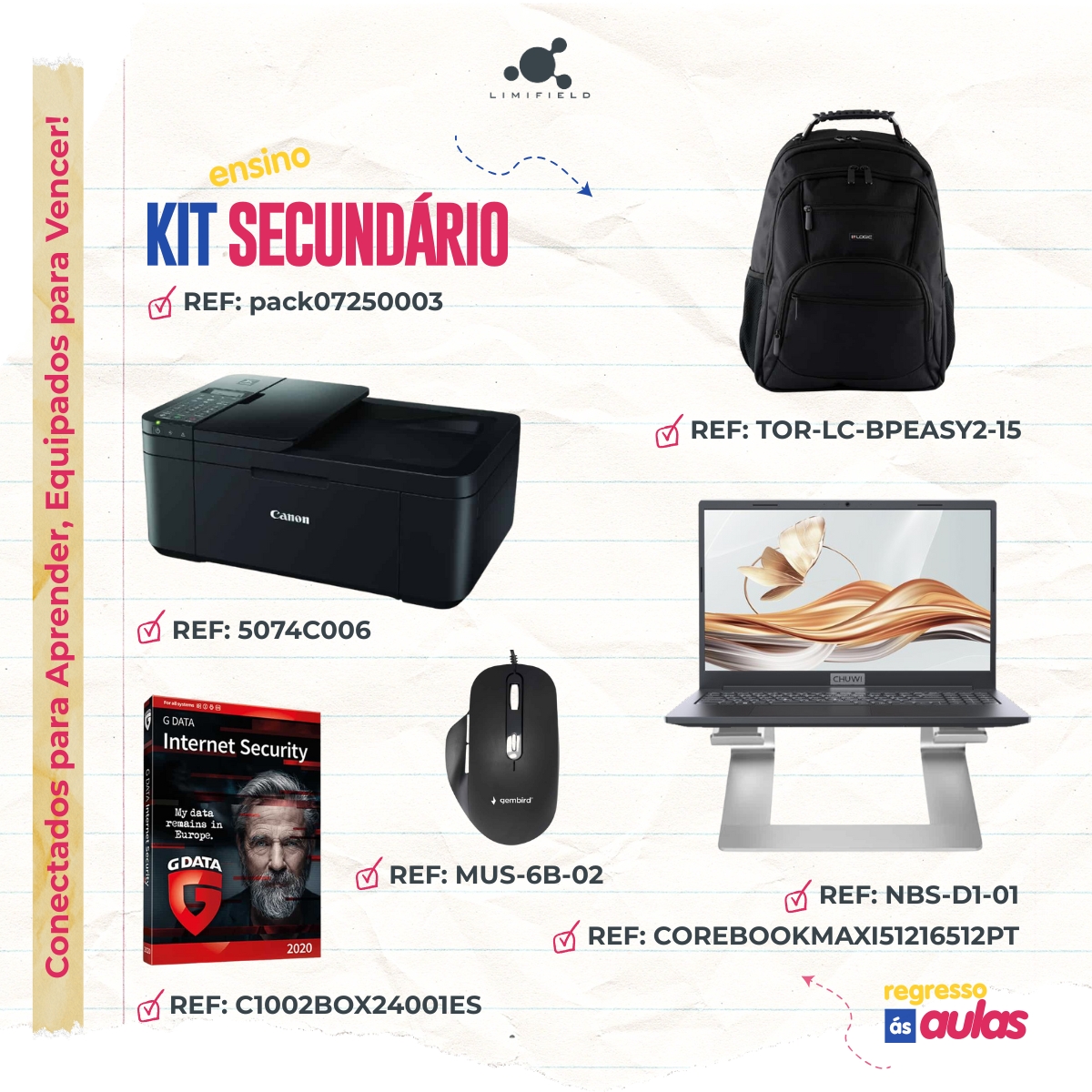 Kit Ensino Secundário
