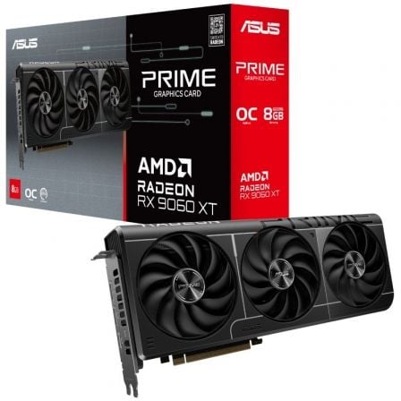 Placa Gráfica Asus Prime Radeon RX 9060 XT OC 8GB GDDR6