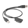Adaptador Gembird A-USATA-01 Usb 2.0 para Slim SATA DVD