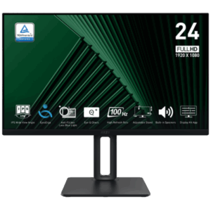 Monitor MSI Pro MP245PG 23.8" 1920 x 1080 Full HD LCD
