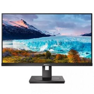 Monitor Profissional Philips S-Line 275S1AE 27" QHD 75 Hz IPS 250 cd/m² 1000:1 4 ms HDMI DVI-D DisplayPort Multimedia Preto