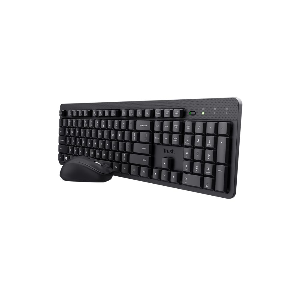 Conjunto Teclado + Rato Trust Ody II Wireless Preto