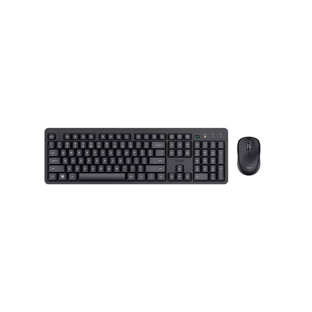 Conjunto Teclado + Rato Trust Ody II Wireless Preto - Image 4