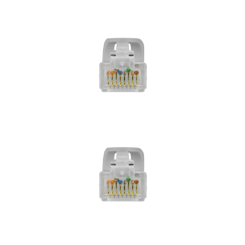 Cabo de rede Nanocable RJ45 Cat.6A UTP LSZH AWG24 Cinzento 0.5 M - Image 4