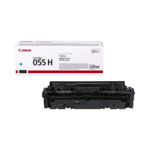 Toner Compatível Canon 055H Ciano 3019C002/3015C002 e HP W2031X/W2031A