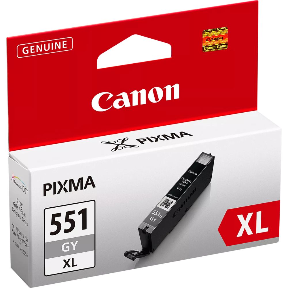 Tinteiro Compatível Canon CLI-551XL Cinzento – 6447B001/6512B001 - Image 3