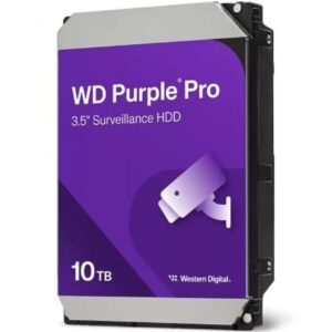 Disco Duro Western Digital WD Purple Pro Surveillance 10TB 3.5" SATA III 512MB