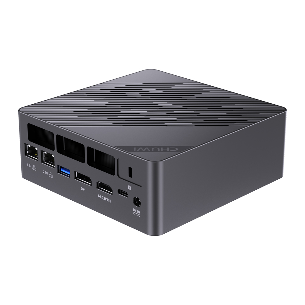 Mini-Pc Nuc Chuwi AUbox Ryzen AI 9 365 73TOPS 32Gb 1Tb Wifi6 BT5.3 RJ45*2 Hdmi*1 DP*1 USB 3.2*4 Type-C*1 Windows 11 Pro - Image 3