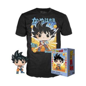 Funko POP + T-Shirt Dragon Ball Z Goku Kamehameha Tamanho L - 56667l