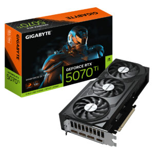 Placa Gráfica Gigabyte GeForce RTX 5070 Ti WindForce OC V2 16GB Gddr7 3xDP 1xHdmi