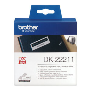 Rolo Película Brother Continuo Branco DK22211 29MM