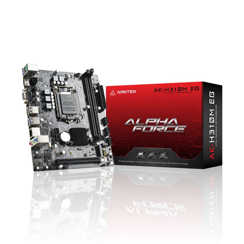 Motherboard Arktek H310M EG Socket 1151 2xDDR4 PCIe Micro ATX